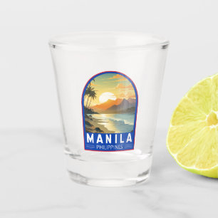 Vaso De Chupito Filipinas en Manila: Viaje de arte
