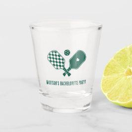 Vaso De Chupito Fin de semana de soltera de Pickleball moderno y P