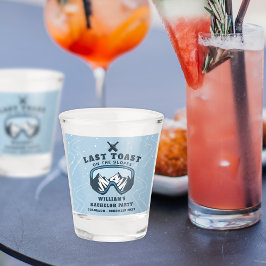 Vaso De Chupito Fin de semana en un resort de esquí para despedida