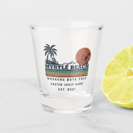 Vaso De Chupito Fin de semana personalizado de despedida de solter