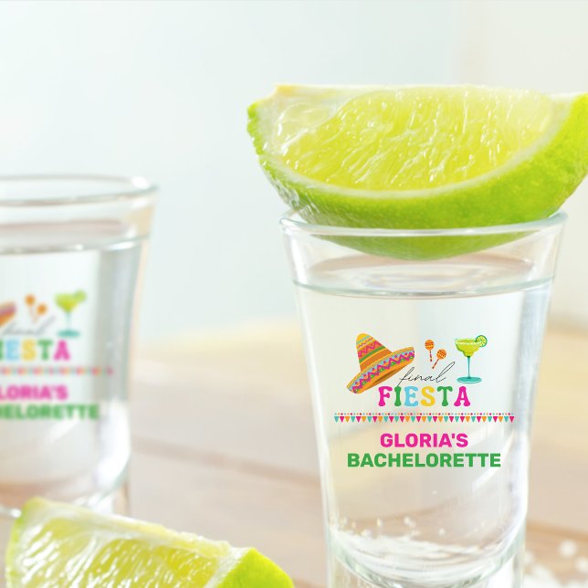 Vaso De Chupito Final Fiesta Mexicana Tequila Bachelorette (Subido por el creador)
