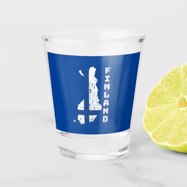 Vaso De Chupito Finlandia (Anverso)