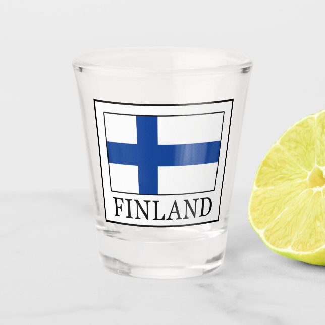 Vaso De Chupito Finlandia (Anverso)