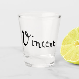 Vaso De Chupito Firma de Vincent Van Gogh