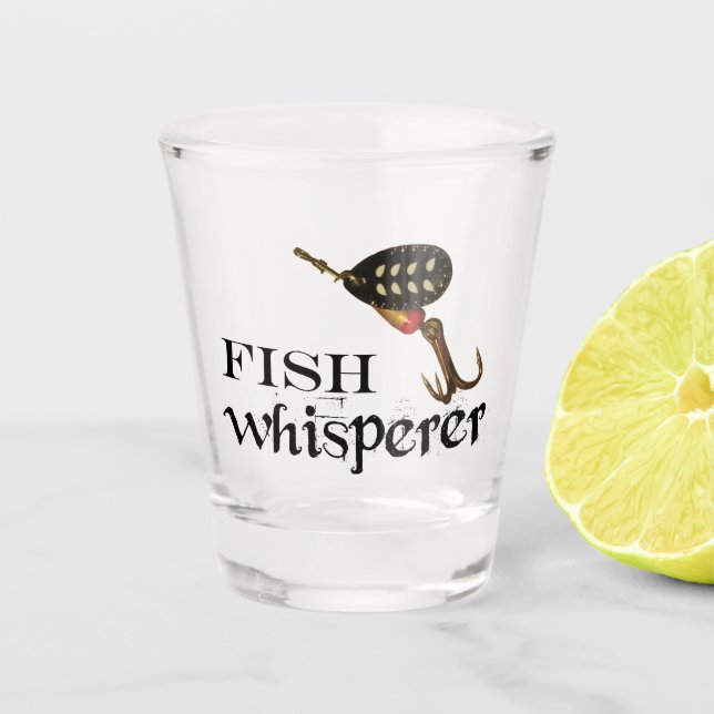 Vaso De Chupito Fish Whisperer (Anverso)