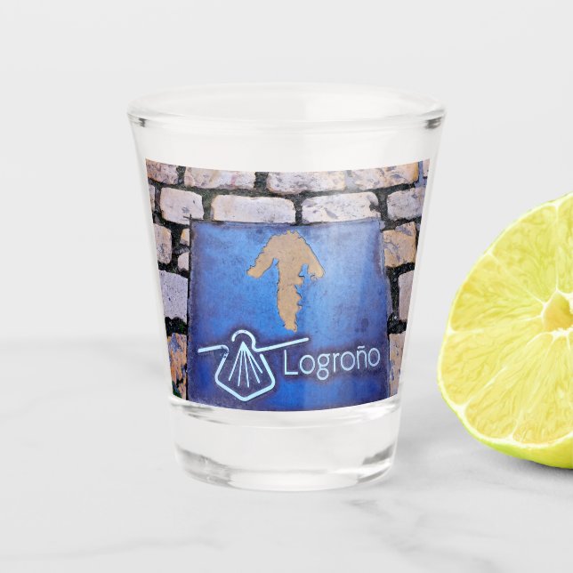 Vaso De Chupito Flecha amarilla (Anverso)