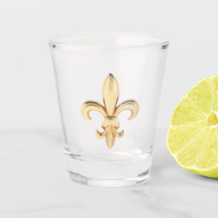 Vaso De Chupito Fleur de oro de Lis 1