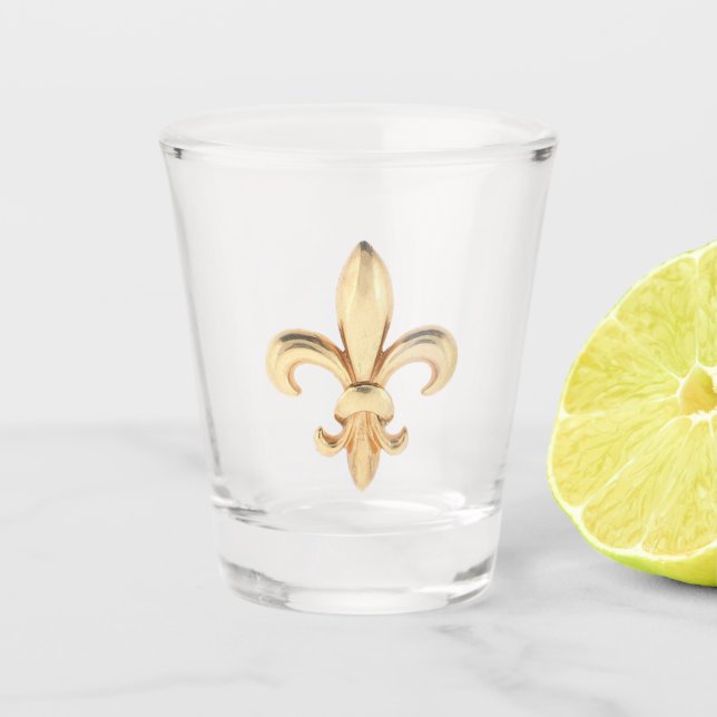 Vaso De Chupito Fleur de oro de Lis 1 (Anverso)