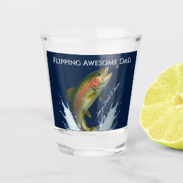 Vaso De Chupito Fliping Awesome Dad kids nombra