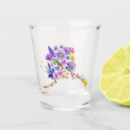 Vaso De Chupito Flores de Alaska