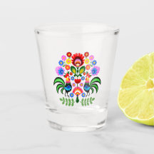 Flores de diseño polacas.