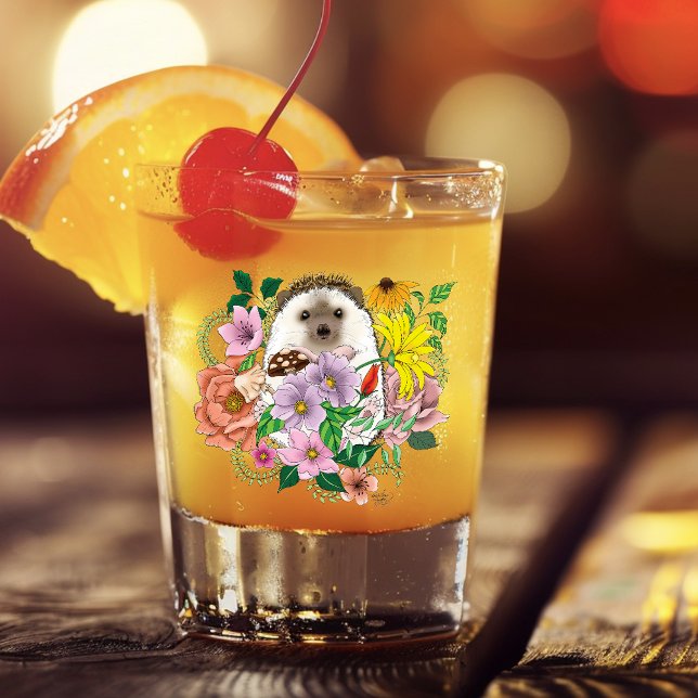 Vaso De Chupito Flores de edgehog (Subido por el creador)