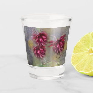 Vaso De Chupito Flores De Verano Bandana Desk Organizador De Vidri