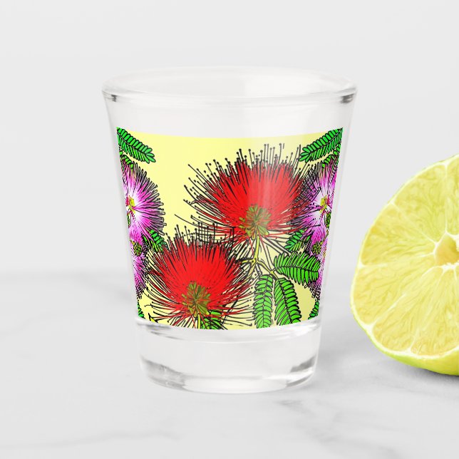 Vaso De Chupito Flores do Brasil (Anverso)