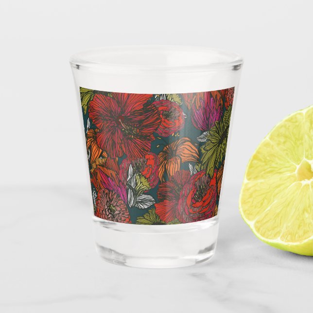 Vaso De Chupito Flower Medley (Anverso)