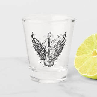 Vaso De Chupito Flying Guitar Shot Glass