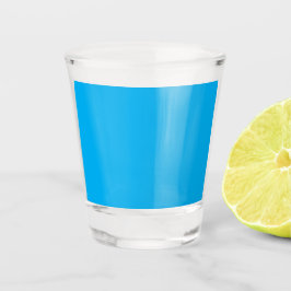 Vaso De Chupito Fondo azul brillante sólido