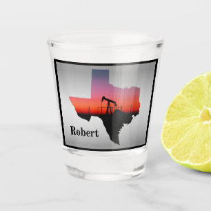 Vaso De Chupito Forma personalizada de Jack Texas para bombeo de p