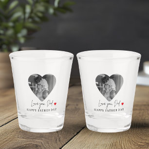 Vaso De Chupito Foto de Amo personalizado a tu papá   Regalo del D