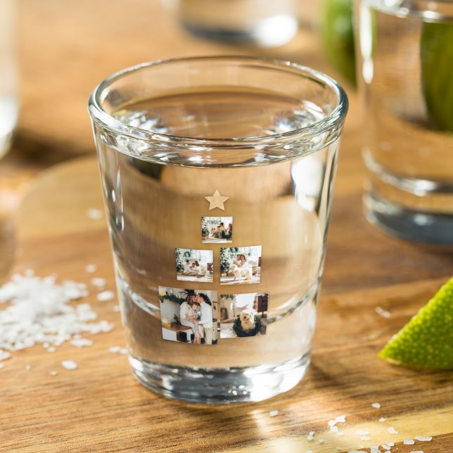 Vaso De Chupito Foto de árbol de Navidad familiar moderno con estr (Subido por el creador)