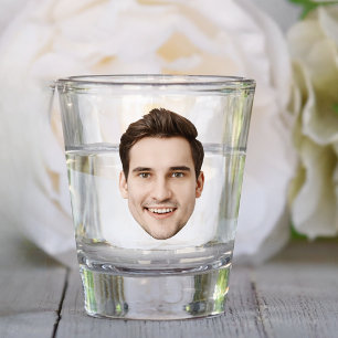 Vaso De Chupito Foto de Cara Personalizada Diversión Fiesta de Cum
