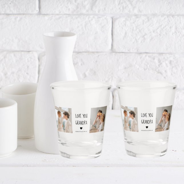 Vaso De Chupito Foto de colección moderna Te ama el mejor regalo d (Subido por el creador)