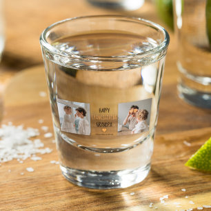 Vaso De Chupito Foto de colección moderna y papá feliz de Acción d