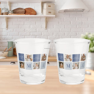 Vaso De Chupito Foto de colección moderna y regalo del Día de los