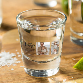 Vaso De Chupito Foto De Collage Moderna Con El Regalo De Mejor Cit