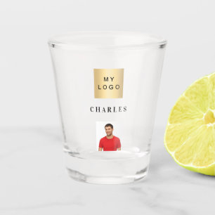 Vaso De Chupito Foto del logotipo de negocios