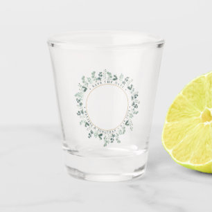 Vaso De Chupito Foto personalizado Eucalyptus Wedding Save The Dat