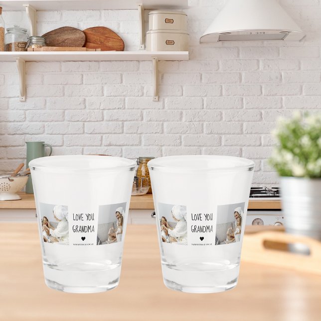 Vaso De Chupito Fotografía de colección moderna Ama a tu abuela Me (Subido por el creador)