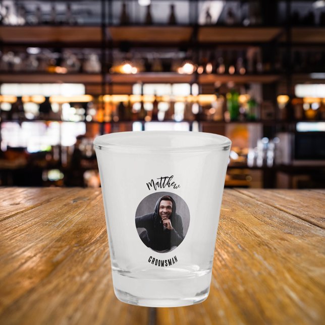 Vaso De Chupito Fotomontaje de fotografía groomsman (Subido por el creador)