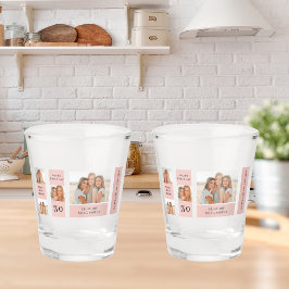 Vaso De Chupito Fotos de Collage Friend | Regalo de cumpleaños fel