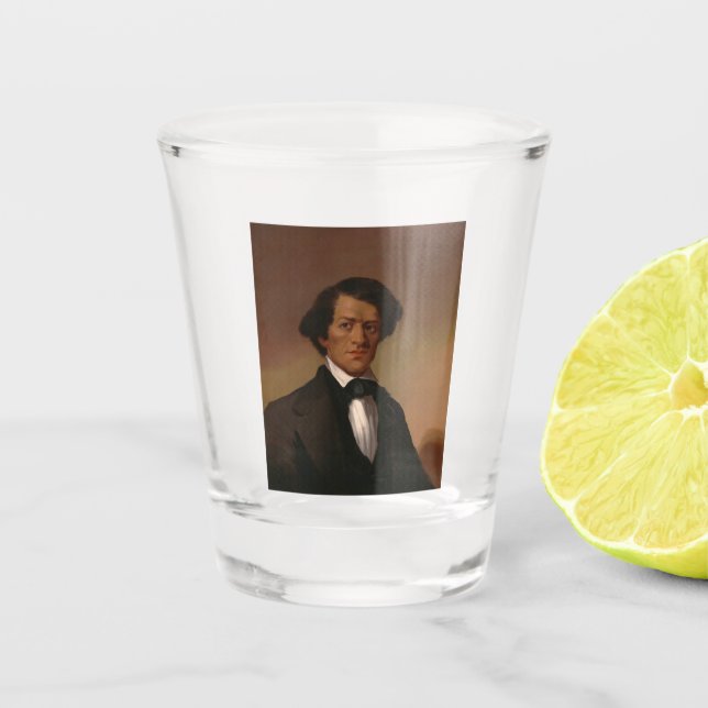 Vaso De Chupito Fr3d3rick Bailey Douglass: Leyenda de derechos civ (Anverso)