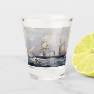 Vaso De Chupito Fragata de Ciclistas HMS 1839
