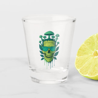 Vaso De Chupito Frankenstein Mushroom Skull