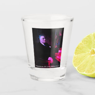 Vaso De Chupito Franklin D. Roosevelt, presidente de Estados Unido