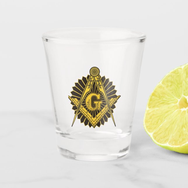 Vaso De Chupito Freemason (Anverso)