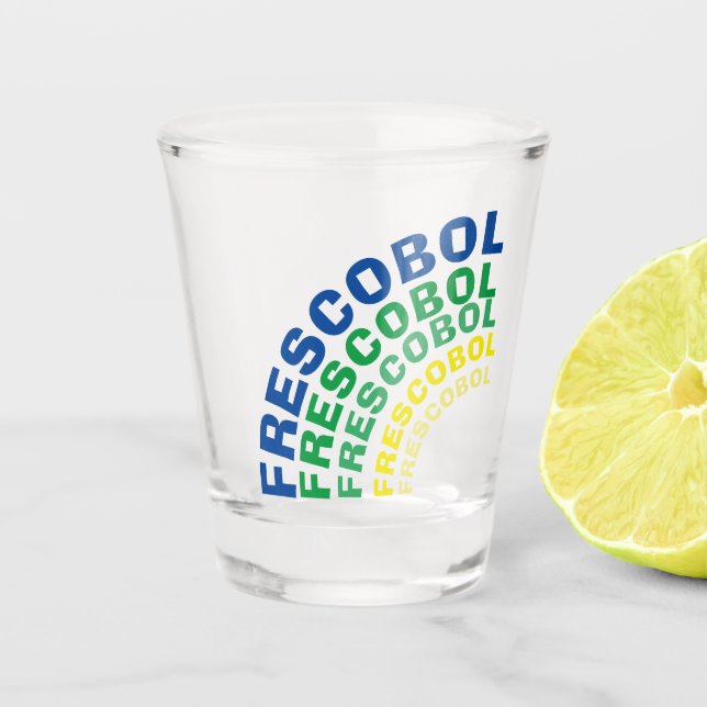 Vaso de chupito Frescobol (Anverso)