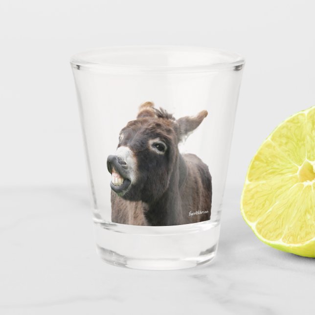 Vaso De Chupito Fruncir el burro (Anverso)