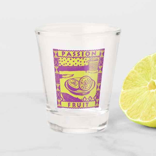Vaso De Chupito Fruta de la pasión (Anverso)