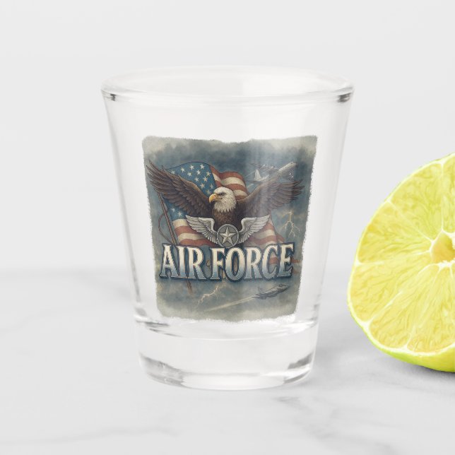 Vaso De Chupito Fuerza Aérea (USAF) (Anverso)