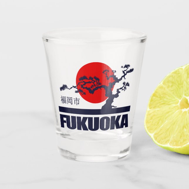Vaso De Chupito Fukuoka (Anverso)