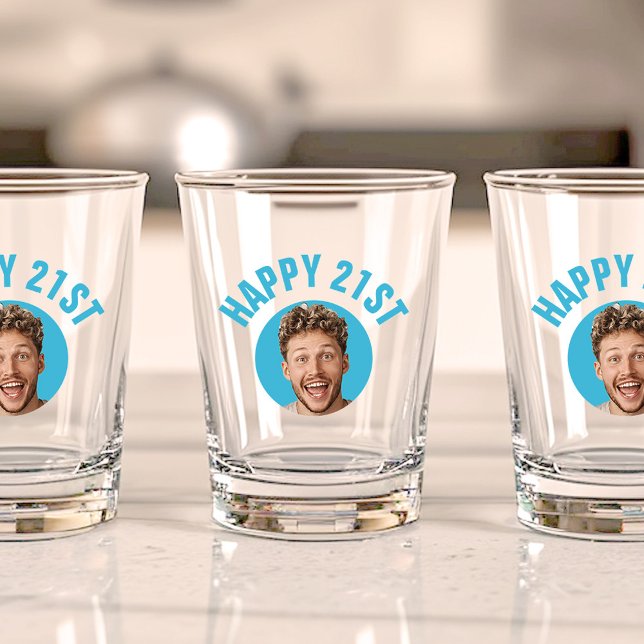 Vaso De Chupito Fun 21 PERSONALIZADO de cumpleaños foto (Subido por el creador)