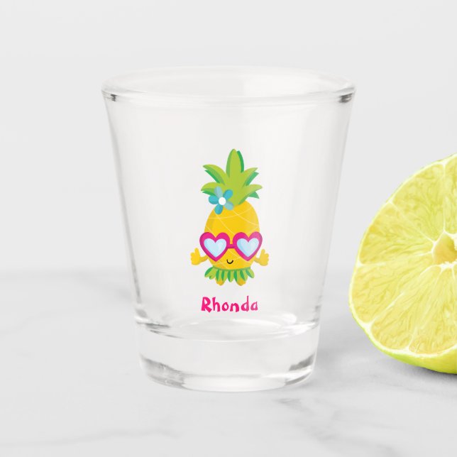 Vaso De Chupito Fun Hula Pineapple (Anverso)