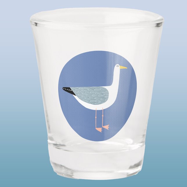 Vaso De Chupito Fun Seagull (Fun seagull shot glass)