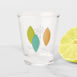 Vaso De Chupito Funky Atomic Era Surfboard Shapes Mid Century