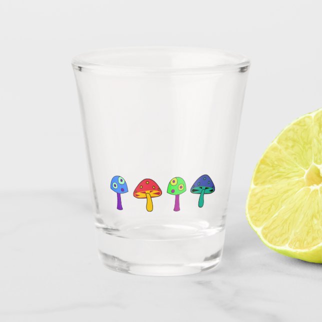 Vaso De Chupito Funky Mushroom Shot (Anverso)