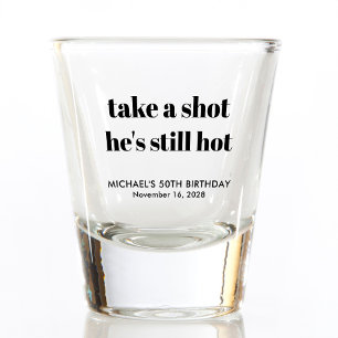 Vaso De Chupito Funny 50 cumpleaños